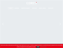 Tablet Screenshot of coreti.com